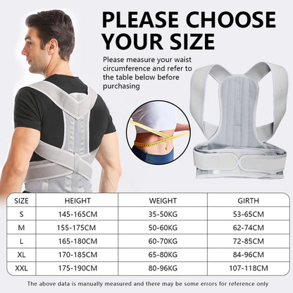 Adjustable Scoliosis Posture Corrector Corset Belt