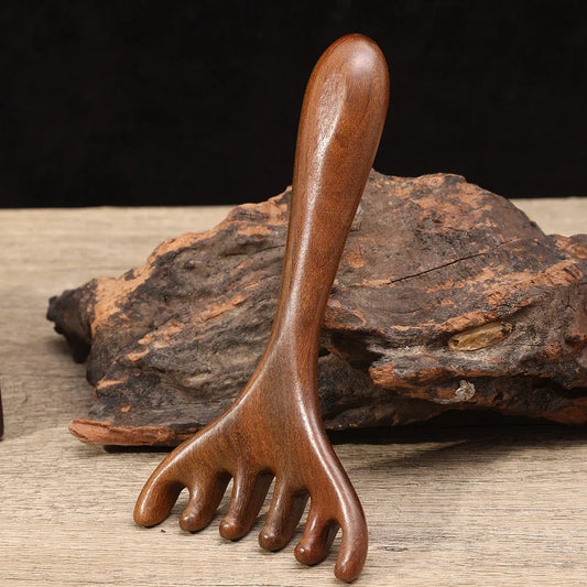 Wooden Scalp Relaxation Massage Comb
