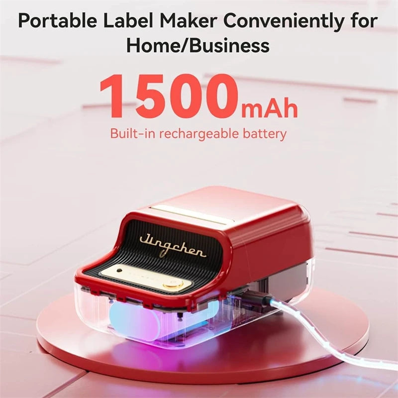 Wireless Mini Thermal Label Printer