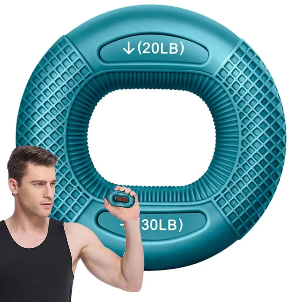 Finger Gripper Hand Muscle Strengthener Ring