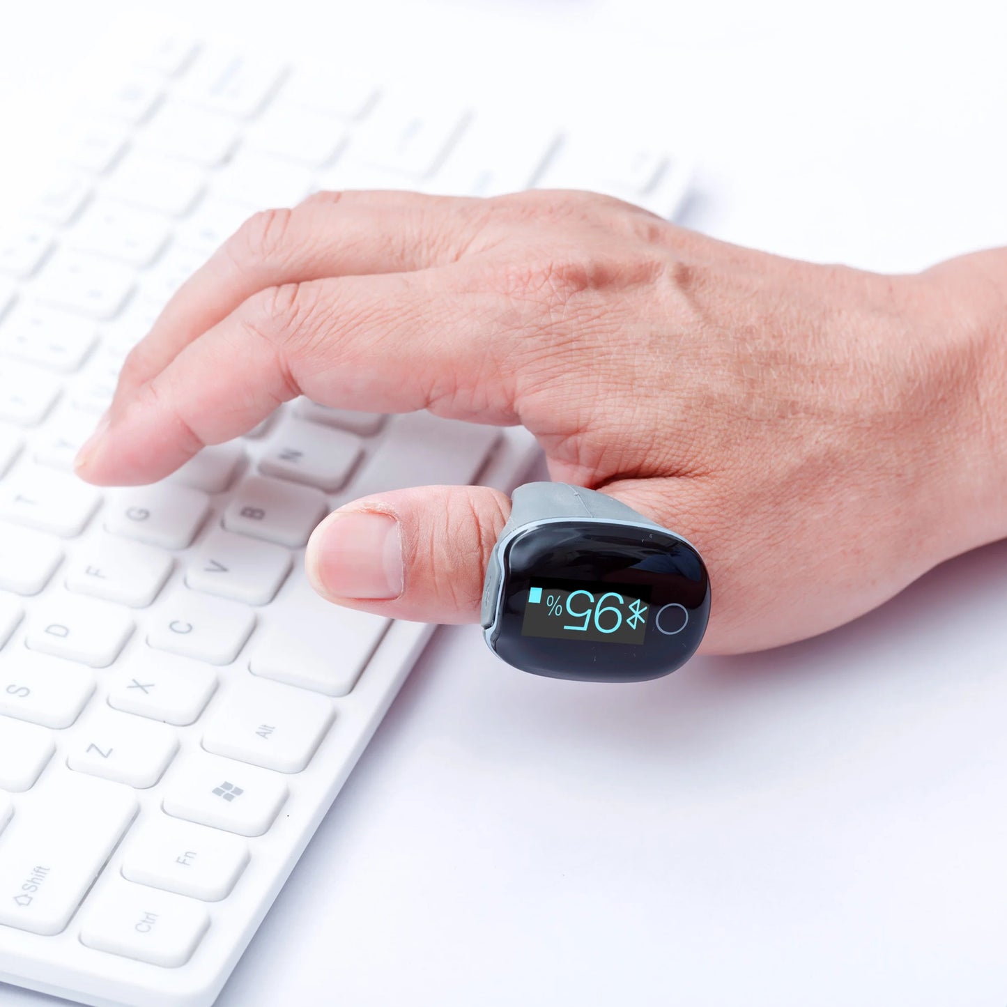 Lepu Bluetooth Date Analysis Oxygen Saturation Sleep Oximeter Overnight Oximetry Device While Sleeping