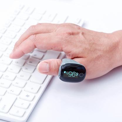 Lepu Bluetooth Date Analysis Oxygen Saturation Sleep Oximeter Overnight Oximetry Device While Sleeping