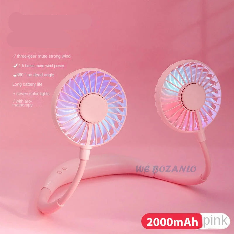 Neckband USB Portable Cold Fan