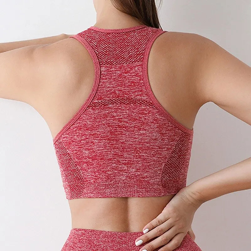 Push Up Yoga Bra