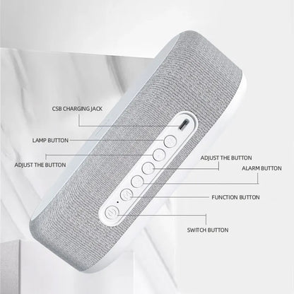 LED Light Thermometer Earphone Phone Charger