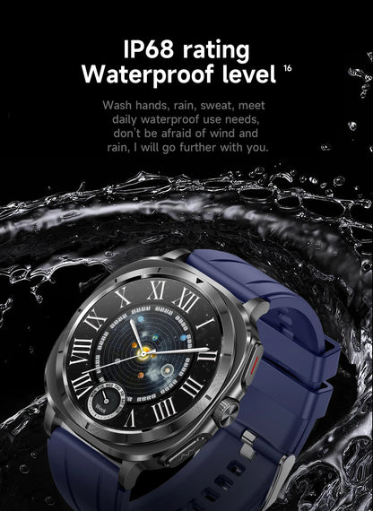 2025 New For XIAOMI Health Watch Uric Acid Blood Pressure Blood oxygen Body Analysis Body Fat SmartWatch ECG+PPG Clock Women Men