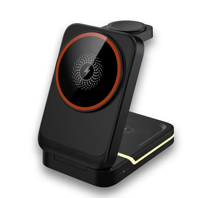 3 in 1 Magnetic Foldable Wireless Charger