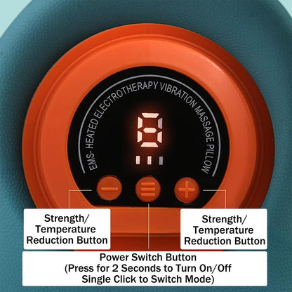 Electric Cervical Neck Stretcher Massager Pillow