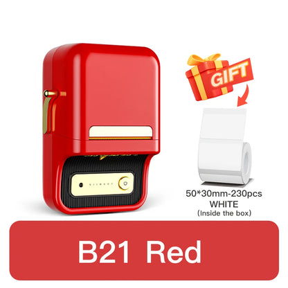 Wireless Mini Thermal Label Printer