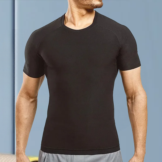 Short Sleeve Body Shaper Shirt